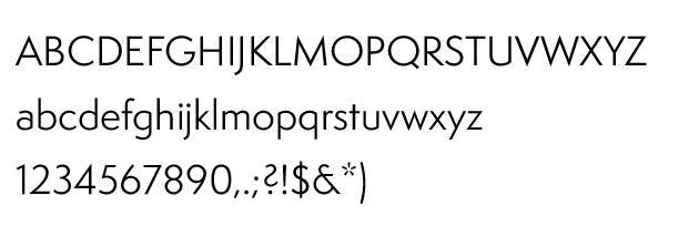 Typographie Semplicita pour une identité visuelle